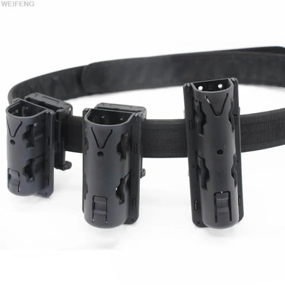 Étui de Lampe Tactique avec Poche, Support MOLLE et Clip de Ceinture – Accessoires de Chasse et Kits de Survie BLACKBEARD OUTDOOR INDUSTRIES