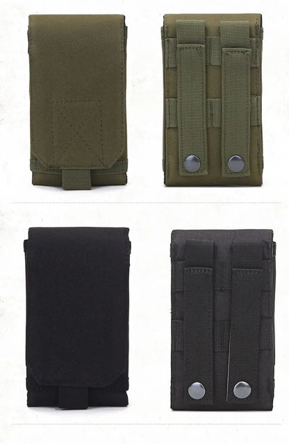 Poche Tactique Outdoor – Support Téléphone Camouflage pour Ceinture – Étui Étanche en Nylon 600D pour Sports, Chasse et Activités Extérieures - BLACKBEARD OUTDOOR INDUSTRIES