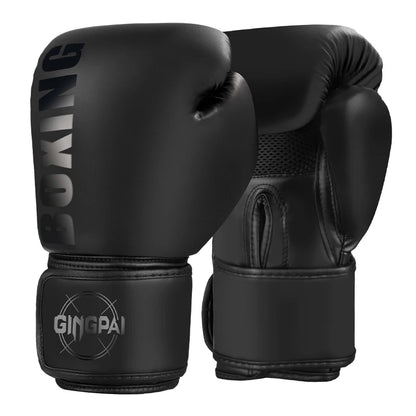 Gants de Boxe Professionnels GINGPAI SPORT – Gants de Combat Sanda, Muay Thai, MMA – Unisex, Adultes et Enfants, Entraînement, Sac de Sable et Combat - BLACKBEARD OUTDOOR INDUSTRIES