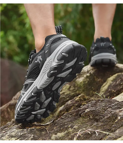 Chaussures de Randonnée Homme - Respirantes en Mesh, Légères et Résistantes - Chaussures de Sport pour Randonnée, Chasse et Activités Tactiques - BLACKBEARD OUTDOOR INDUSTRIES
