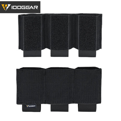 Poche à Chargeurs Tactique 5.56 Triple IDOGEAR – Modèle DOPE avec Fixation Élastique Hook & Loop - Référence 3598 - BLACKBEARD OUTDOOR INDUSTRIES
