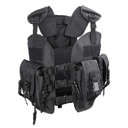 Gilet Tactique RUIN HAWK - Veste de Combat et Protection MOLLE pour Entraînement Militaire, Tir, Chasse et Activités Extérieures BLACKBEARD OUTDOOR INDUSTRIES