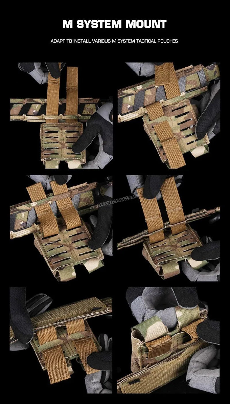 Ceinture Tactique Magnétique EDC - Ceinture de Combat à Libération Rapide pour Airsoft, CCW, Chasse et Utilisation Extérieure BLACKBEARD OUTDOOR INDUSTRIES