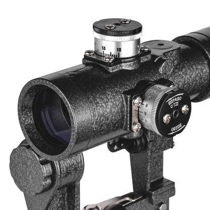 Lunette de Visée SVD 1x30 Tactical — Red Dot avec Montage Latéral pour AK et Dérivés - BLACKBEARD OUTDOOR INDUSTRIES