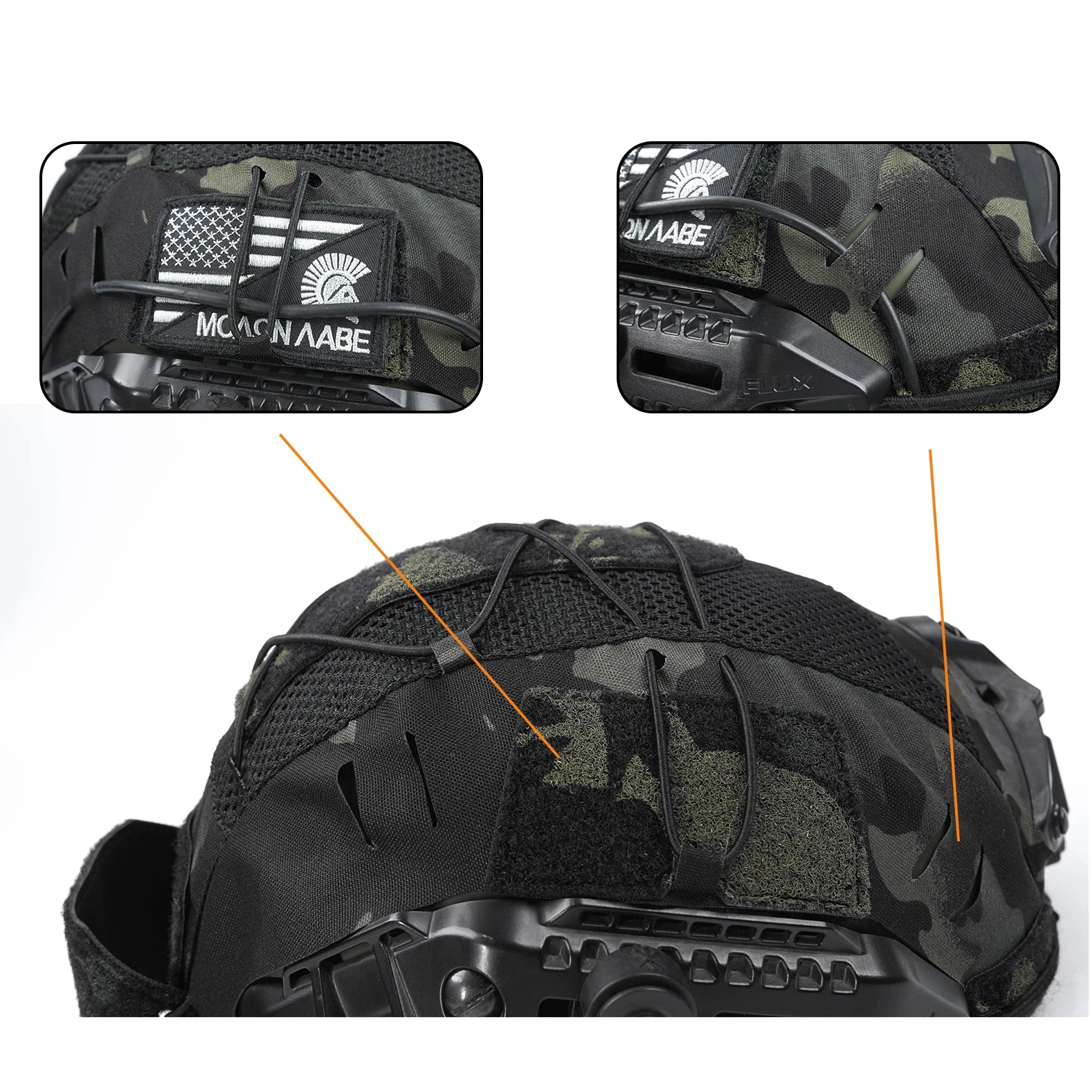 Housse Tactique DMgear pour Casque MTEK – Airsoft, Paintball, Chasse, Extérieur Ma boutique