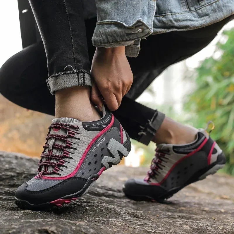 Chaussures de Randonnée Imperméables – Trekking Outdoor Unisexe | Printemps & Mi-saison | Cuir Véritable - BLACKBEARD OUTDOOR INDUSTRIES