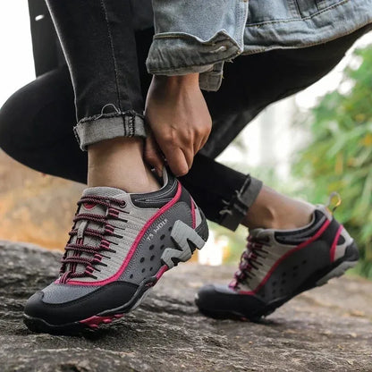 Chaussures de Randonnée Imperméables – Trekking Outdoor Unisexe | Printemps & Mi-saison | Cuir Véritable - BLACKBEARD OUTDOOR INDUSTRIES