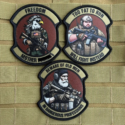 Patch Tactique M4 Rifleman – Badge avec Fixation Velcro - BLACKBEARD OUTDOOR INDUSTRIES