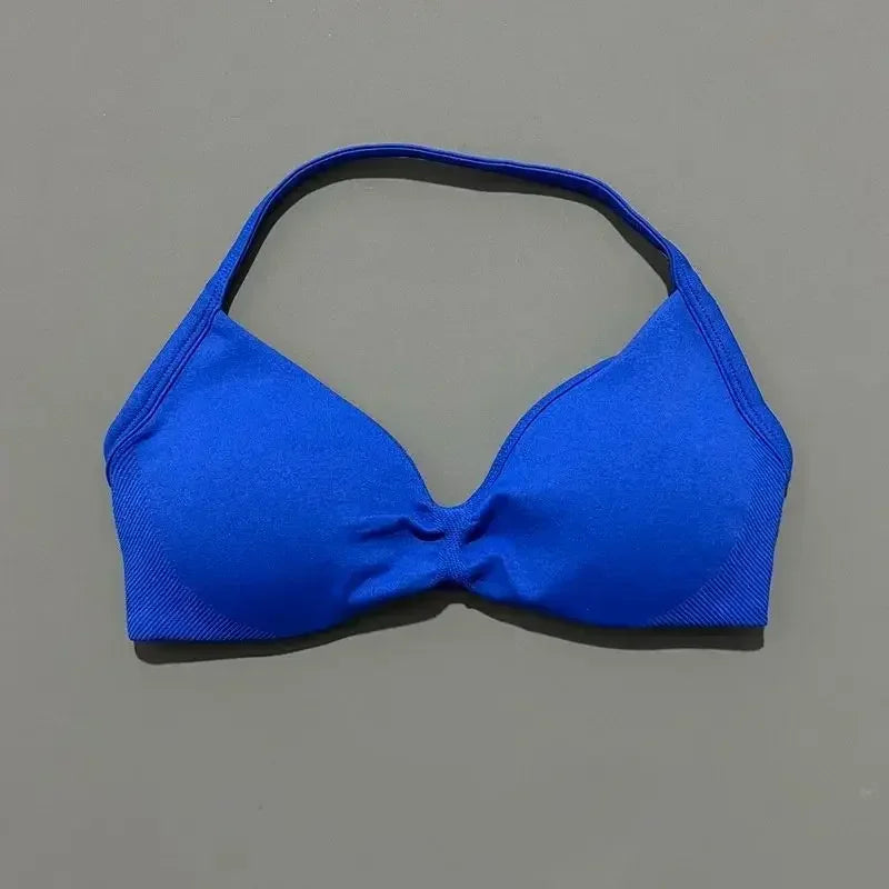 Brassière de Sport à Bretelles – Dos Croisé, Sans Armature, Rembourrage Amovible – Yoga, Fitness, Gym – Femme - BLACKBEARD OUTDOOR INDUSTRIES