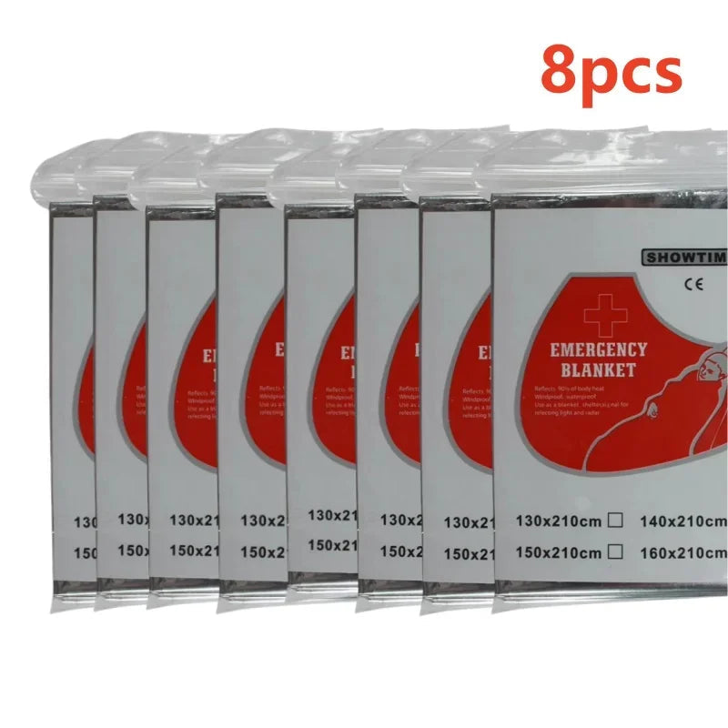 Couvertures de Survie et Premiers Secours Argentées – 1 à 20 pièces – Isolation et Sauvetage Outdoor Ma boutique