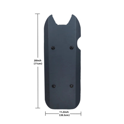 Panneau Pare-Balles – Niveau IIIA+ – Acier Blindé – Testé en Laboratoire – 28,5 × 71 cm – Couleur Noir-Gris Ma boutique