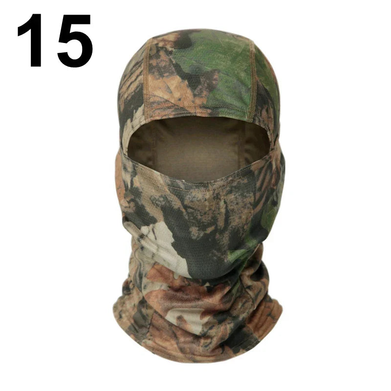 Balaclava Camouflage Multicam – Masque Intégral pour Ski, Cyclisme, Chasse, Airsoft et Plein Air - BLACKBEARD OUTDOOR INDUSTRIES