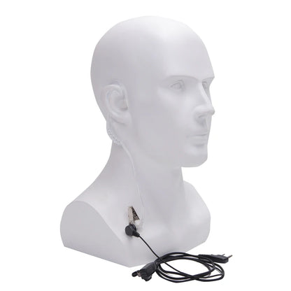 Casque Quansheng UV-K5 Walkie Talkie avec Microphone & Écouteur Tubulaire Acoustique à 2 Broches - BLACKBEARD OUTDOOR INDUSTRIES