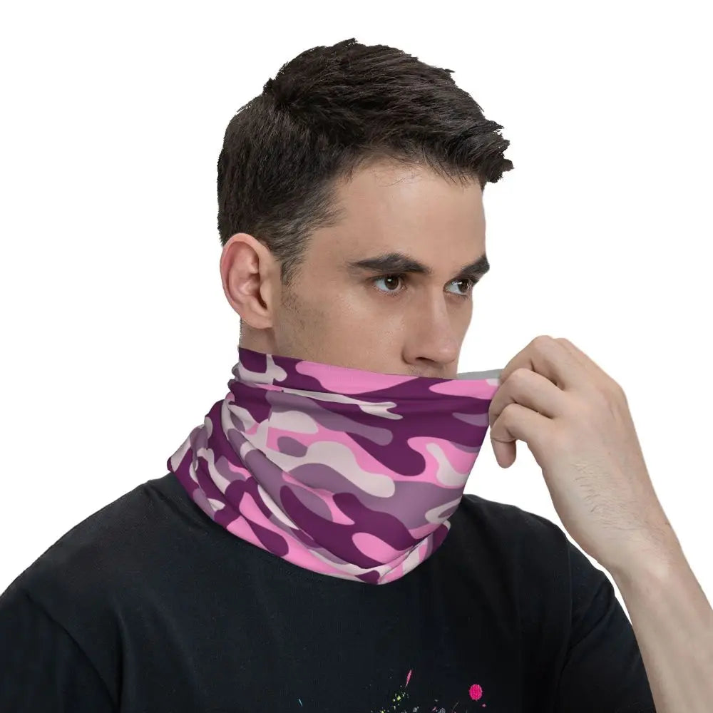 Tiger Stripe Camo – Bandeau Tour de Cou Hiver Multifonction pour Hommes et Femmes | Parfait pour Randonnée, Cyclisme, Sports Outdoor et Usage Quotidien - BLACKBEARD OUTDOOR INDUSTRIES