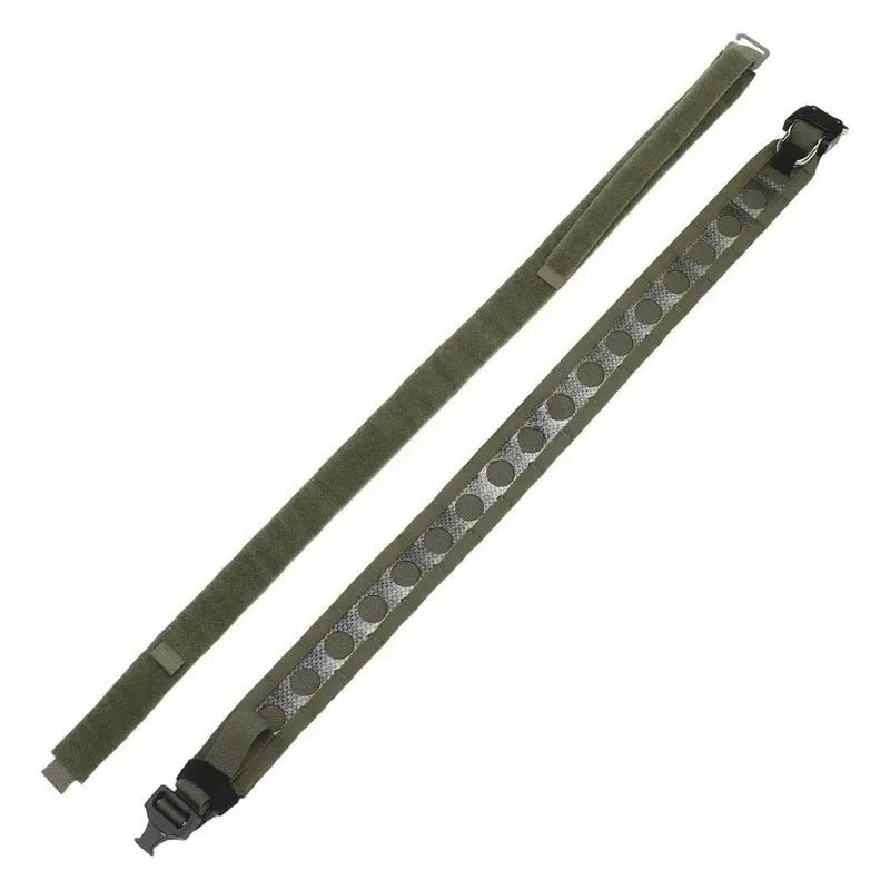 Ceinture Tactique Ferro Bison – Ceinture de Combat à Double Couche avec Boucle Métallique D-Ring, Système MOLLE, Boucle à Détachement Rapide pour Airsoft, Chasse et Activités Tactiques BLACKBEARD OUTDOOR INDUSTRIES