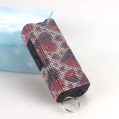 DiamondInlaid Multifunctional Portable Outdoor Tool Flashlight Arc Lighter USB Rechargeable Women's Gift BLACKBEARD OUTDOOR INDUSTRIES
