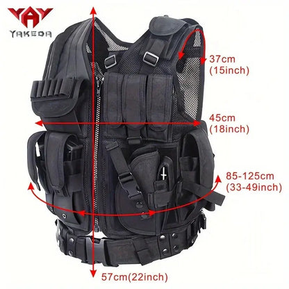 Gilet Tactique YAKEDA 600D Ma boutique
