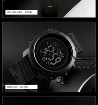 Montre Digitale Homme SKMEI 1426 – Sport, Alarme, Étanche 5Bar - BLACKBEARD OUTDOOR INDUSTRIES