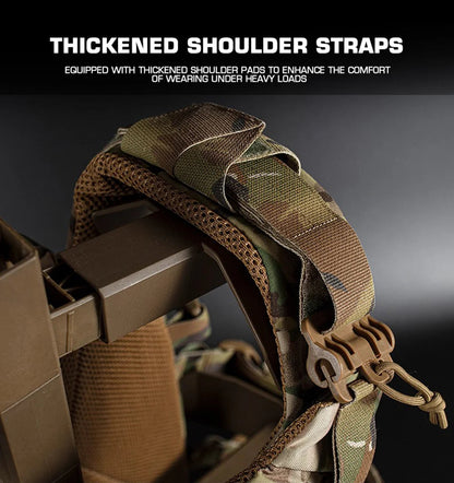 Gilet Tactique Outdoor 3.0 K19 pour Chasse – Porte Plaques MOLLE avec Système de Libération Rapide et Ceinture Ajustable – Équipement de Combat BLACKBEARD OUTDOOR INDUSTRIES