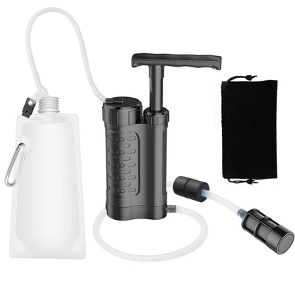 Pompe Purificateur d’Eau avec Filtre 0.01 Micron – Système de Filtration Portable pour Survie, Camping & Randonnée - BLACKBEARD OUTDOOR INDUSTRIES