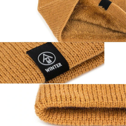 Écharpe Chauffante Tricotée Unisexe – Col de Protection Hiver, Doublure Épaissie, Pour Sport, Course, Randonnée et Activités Extérieures - BLACKBEARD OUTDOOR INDUSTRIES