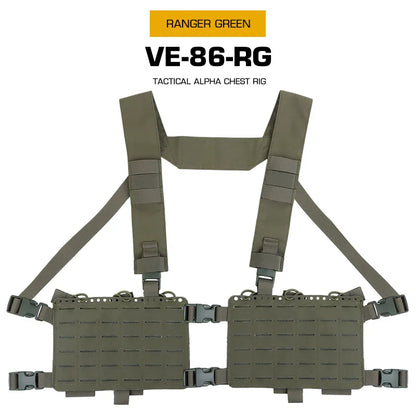 Alpha Chest Rig – Design Séparé avec Système MOLLE | OphidianTac - BLACKBEARD OUTDOOR INDUSTRIES