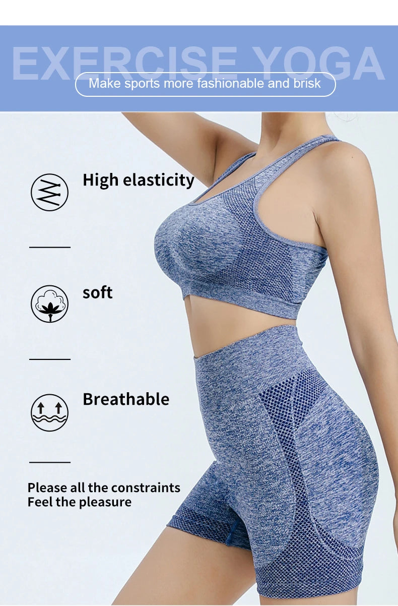 Brassière de Sport Femme – Push Up Respirante – Yoga, Fitness, Running – Débardeur de Sport Sans Armature - BLACKBEARD OUTDOOR INDUSTRIES