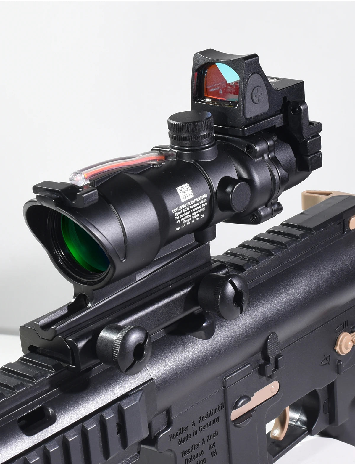 Lunette de Visée 4x32 Red Dot avec Fibre Optique - BLACKBEARD OUTDOOR INDUSTRIES