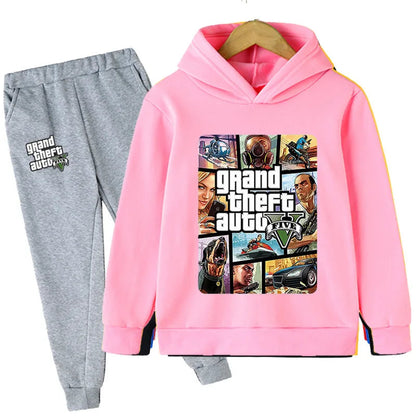ensemble de jogging pour enfant imprimé GTA 5 Ma boutique