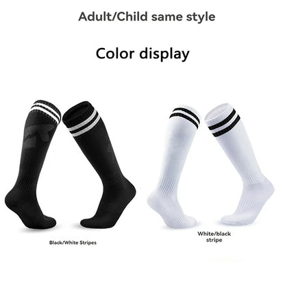 Chaussettes de Football – Longues jusqu’au genou – Enfant & Adulte – Coton Respirant - BLACKBEARD OUTDOOR INDUSTRIES