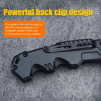 Couteau Pliant Multifonction Haute Dureté – Outil de Survie et Autodéfense - BLACKBEARD OUTDOOR INDUSTRIES