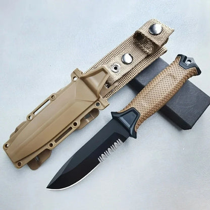 Couteau de Survie Outdoor en Acier Inoxydable D2 – Portable, Tactique, Randonnée - BLACKBEARD OUTDOOR INDUSTRIES