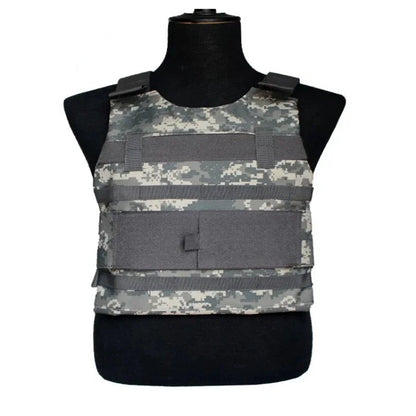 Gilet Tactique Camouflage Noir - Gilet Multifuntionnel de Sports et Entraînement, Idéal pour la Chasse et les Activités de Terrain BLACKBEARD OUTDOOR INDUSTRIES