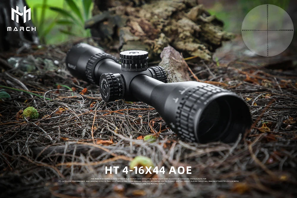 March HT4-16X44AOE Lunette de Visée Tactique - BLACKBEARD OUTDOOR INDUSTRIES