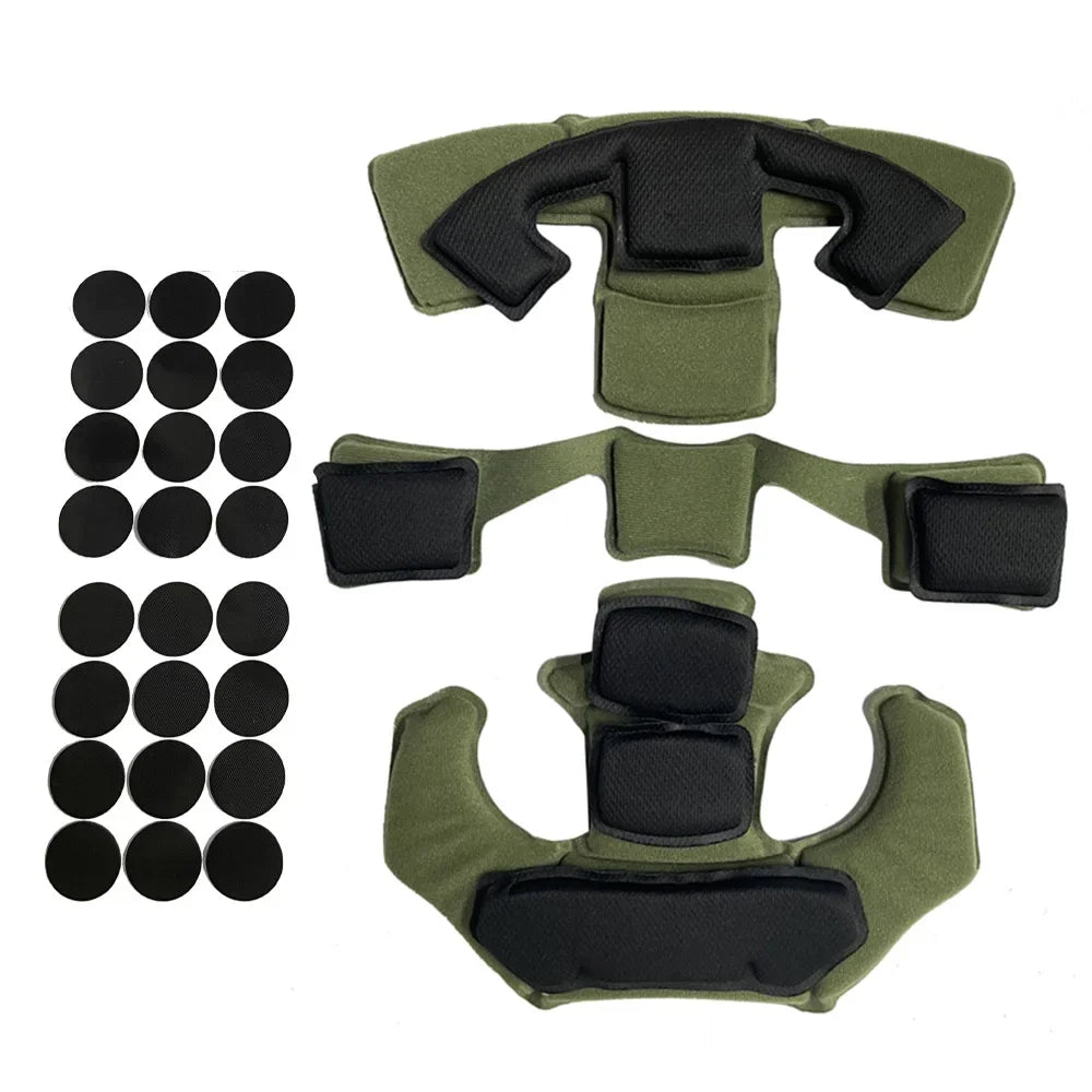 Système de Suspension & Coussinets Mémoire pour Casque Wendy, Fast MICH, ACH Ma boutique