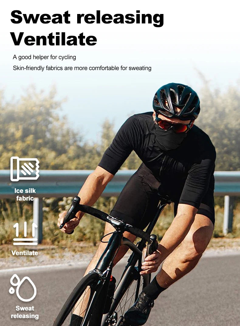 Masque de Cyclisme et Bandeau Multifonction – Masque Respirant, Absorbant la Transpiration, Protection UV –masque de Cou pour Activités de Plein Air (Randonnée, Cyclisme, Pêche) - BLACKBEARD OUTDOOR INDUSTRIES