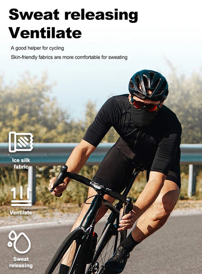 Masque de Cyclisme et Bandeau Multifonction – Masque Respirant, Absorbant la Transpiration, Protection UV –masque de Cou pour Activités de Plein Air (Randonnée, Cyclisme, Pêche) - BLACKBEARD OUTDOOR INDUSTRIES