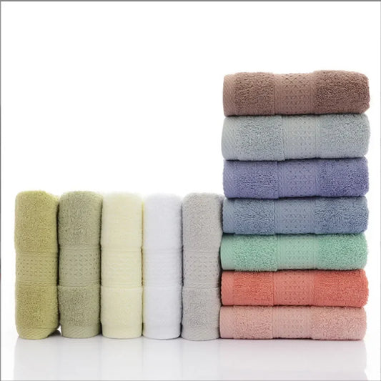 Serviette Visage 100% Coton – Absorbante, Microfibre Pure, Lavable à la Main ou en Machine, Pour Salle de Bain, Maison, Hôtel, Adulte - BLACKBEARD OUTDOOR INDUSTRIES