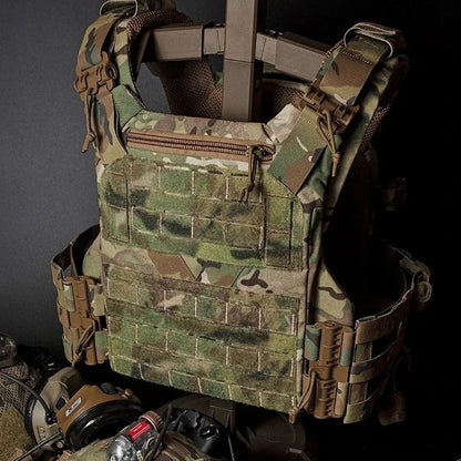 Gilet Tactique MOLLE K19 3.0 – Porte-Plates pour Chasse, Airsoft et Combat avec Système de Libération Rapide et Ceinture Ajustable – Armure de Corps - BLACKBEARD OUTDOOR INDUSTRIES