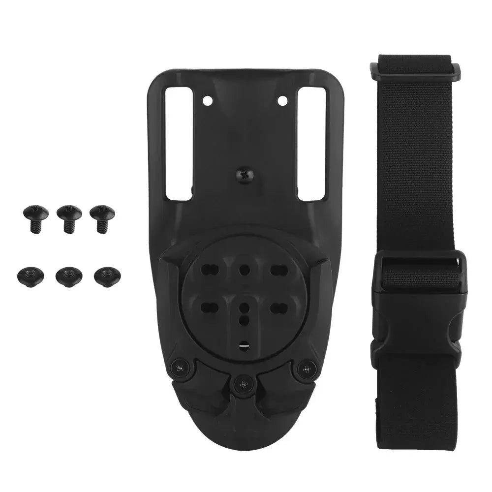 Adaptateur de Holster Tactique 360° – Base Rotative Modulaire pour Holster de Chasse et Airsoft Ma boutique