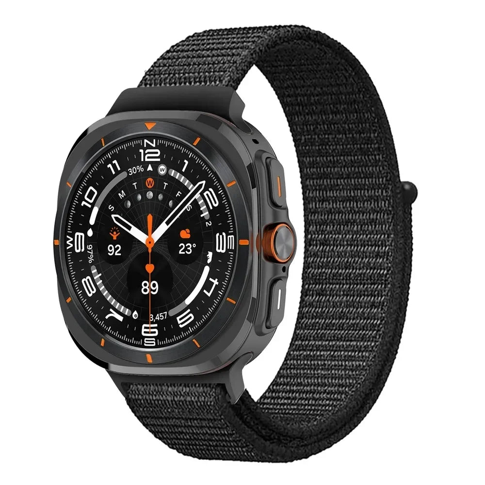 Bracelet en Nylon pour Samsung Galaxy Watch Ultra 47mm – Confortable et Respirant BLACKBEARD OUTDOOR INDUSTRIES