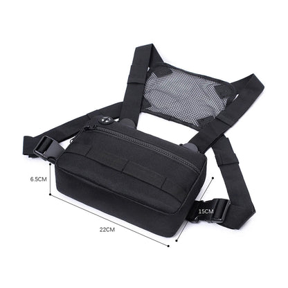 Molle Chest Bag - Sac de Poitrine Front Pack, EDC, Streetwear, Outdoor et Chasse BLACKBEARD OUTDOOR INDUSTRIES