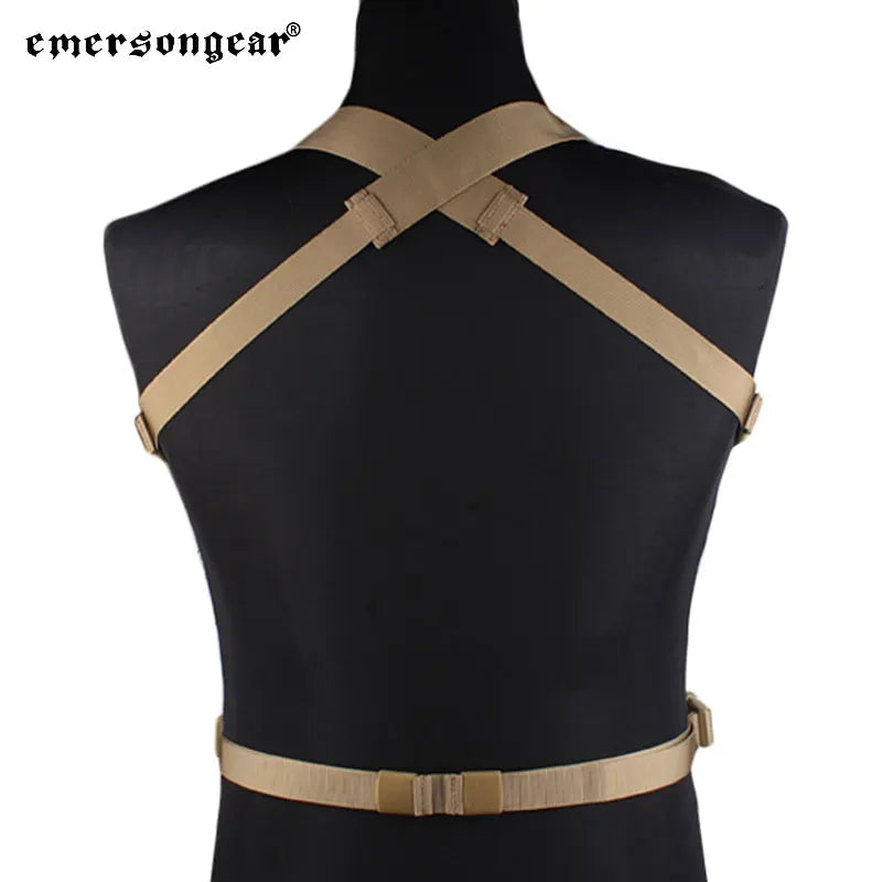 EMERSONGEAR MP7 Chest Rig avec Poche à Magazines – Gilet Tactique MOLLE pour Airsoft, Chasse et Camping - BLACKBEARD OUTDOOR INDUSTRIES