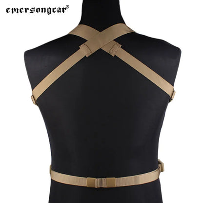 EMERSONGEAR MP7 Chest Rig avec Poche à Magazines – Gilet Tactique MOLLE pour Airsoft, Chasse et Camping - BLACKBEARD OUTDOOR INDUSTRIES