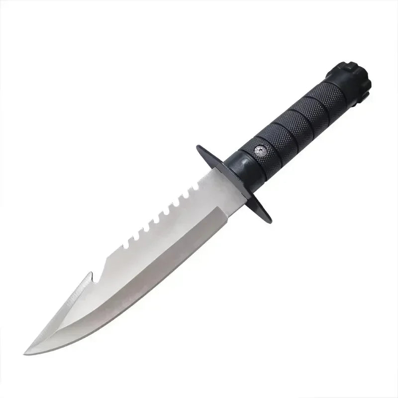 Outdoor Straight Knife – Couteau fixe tactique pour survie, chasse, camping et bushcraft - BLACKBEARD OUTDOOR INDUSTRIES