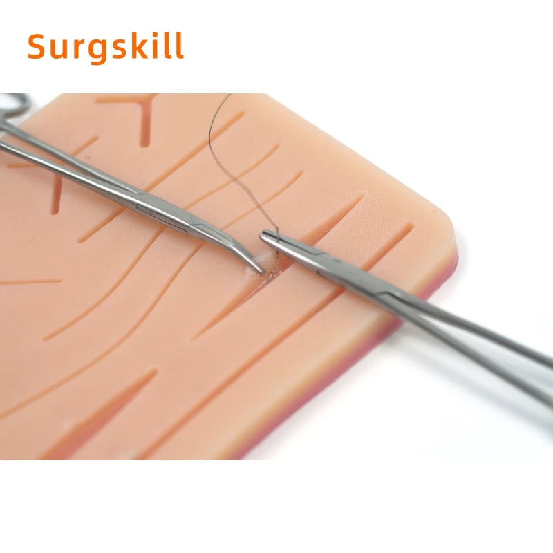 Kit de Pratique de Suture Chirurgicale pour Formation Médicale – Tapis de Suture avec Ensemble d'Outils - BLACKBEARD OUTDOOR INDUSTRIES