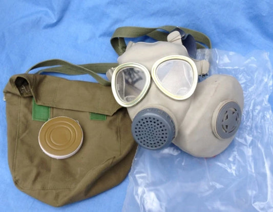 Masque à Gaz Intégral Chinois Type 65 — Surplus Guerre du Vietnam avec Pochette - BLACKBEARD OUTDOOR INDUSTRIES