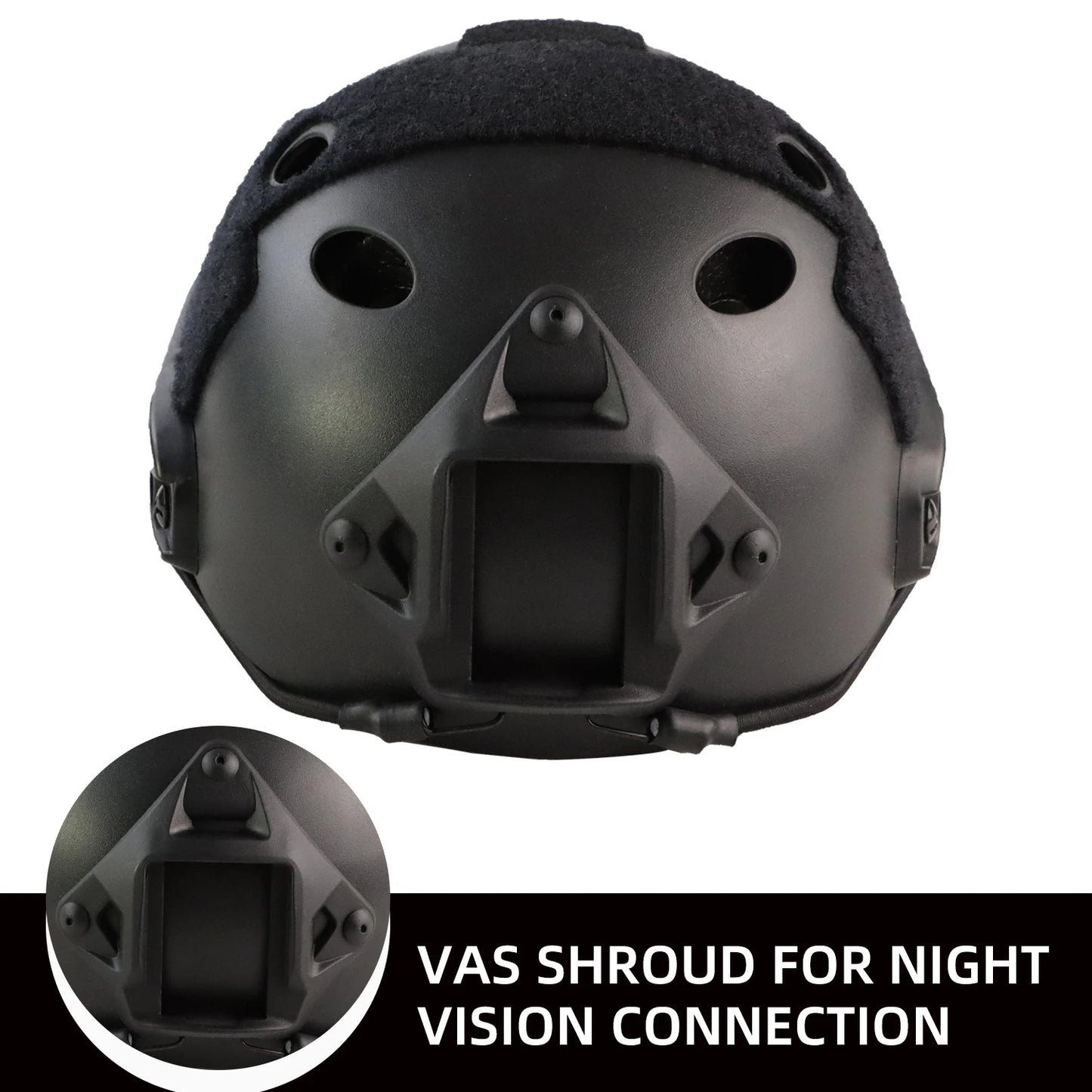 BOOIU Airsoft FAST Helmet PJ – Casque Tactique Léger pour Sports Extérieurs - BLACKBEARD OUTDOOR INDUSTRIES