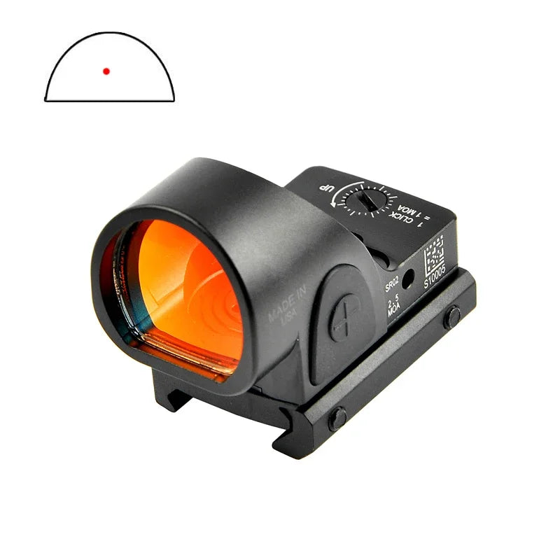SRO Mini Red Dot Sight — Collimateur Reflex Compact pour Rail 20 mm - BLACKBEARD OUTDOOR INDUSTRIES