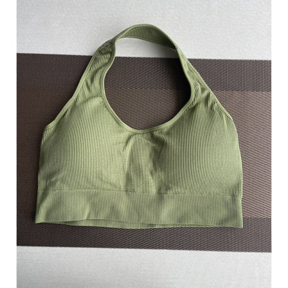 Soutien-Gorge Sans Couture à Col Halter "Limitless" - Spandex Élastique et Respirant pour Femmes, Confort et Maintien, Idéal pour le Fitness et le Yoga - BLACKBEARD OUTDOOR INDUSTRIES